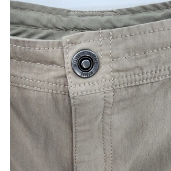 KUHL Legendary Pants Spire Roll Up Size 14 Tan‎ Khaki Outdoor Hiking - Picture 6 of 12